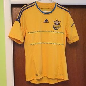 Ukrainian soccer jersey
